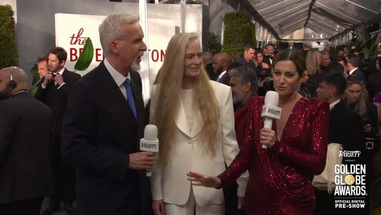 James Cameron Golden Globes