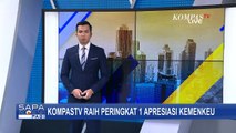 KompasTV Raih Peringkat 1 Media Televisi dalam Apresiasi Media Nagara Dana Rakca 2022 Kemenkeu!