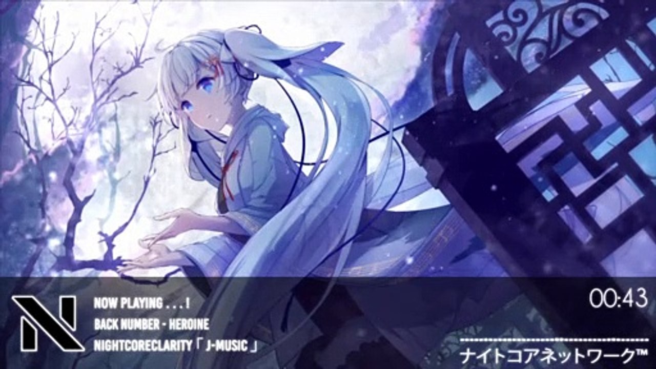 【Nightcore】Back Number - Heroine　ヒロイン (Cover Uru)