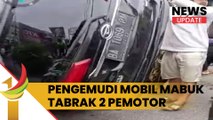 Pengemudi Daihatsu Sigra Mabuk Saat Tabrak 2 Pemotor Di Jalan Sudirman