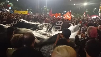 RİO DE JANEİRO - Brezilya'da Lula yanlılarından demokrasi gösterisi