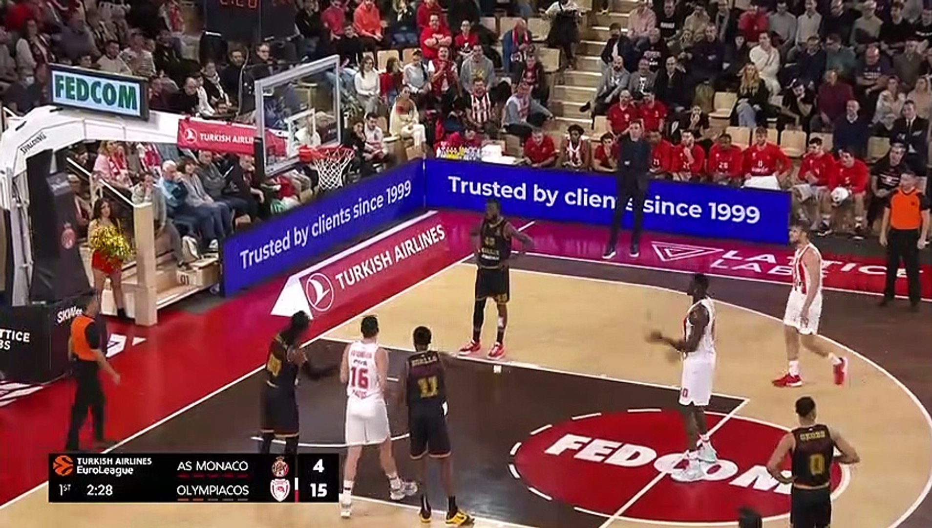 Monaco Basket - Olympiacos | FULL MATCH | - video Dailymotion