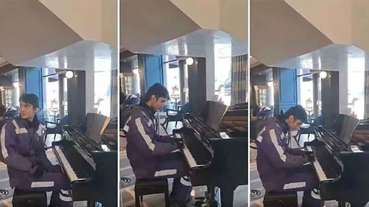 Piyano çaldığı anlar sosyal medyada gündem olmuştu, şirket sahibi o paylaşıma kayıtsız kalmadı