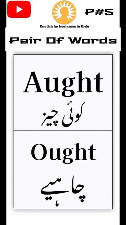 Pair of words