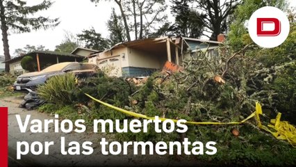Las inundaciones en California que se han cobrado la vida de 14 personas
