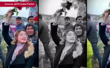 भरत जोड़ यात्रा राहुल सर को#दिल से मोहब्बत है आम जनता से#शॉर्ट #यूट्यूब शॉर्ट#अनीशा 99अनीस बी अनीसा