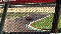 Alfa Romeo C42 F1 2022 Car in action at Imola Circuit for a Pirelli F1 2023 Tyres Development Test