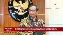 Alasan KPK Baru Tangkap Lukas Enembe, Mahfud MD: Orang Sakit Tidak Bisa Ditahan
