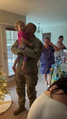 Military Man Surprises His Family