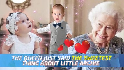 New things about Archie and Lilibet in an emotional meeting with Queen Elizabeth
