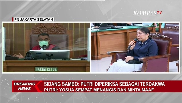 Pengakuan Putri Candrawathi, Yosua Menangis dan Minta Maaf saat Diminta Resign