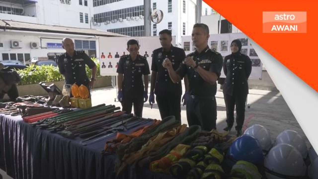 Curi Kabel TM | Polis berkas 19 individu termas...