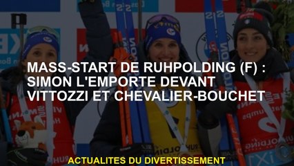 Start de masse De Ruhpolding : Simon gagne devant Vittozzi et Chevalier-bouchet
