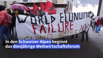Globale Elite trifft sich zum Weltwirtschaftsforum in Davos