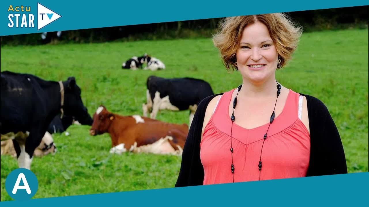 Aude (L'amour est dans le pré), fin du congé mat' : Moment câlin avec son fils