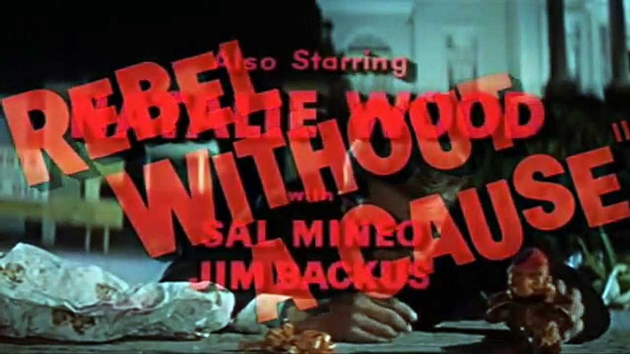 James Dean - Rebel Without A Cause - Film Opening Scene