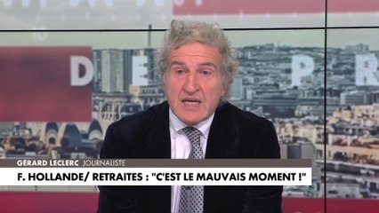 Gérard Leclerc : «Cette réforme en principe n’aggrave pas la situation actuelle»