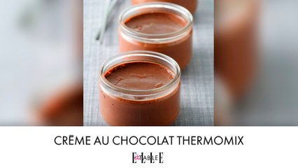 Crème au chocolat Thermomix