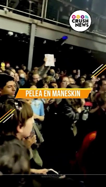 Primera pelea en un concierto de Maneskin