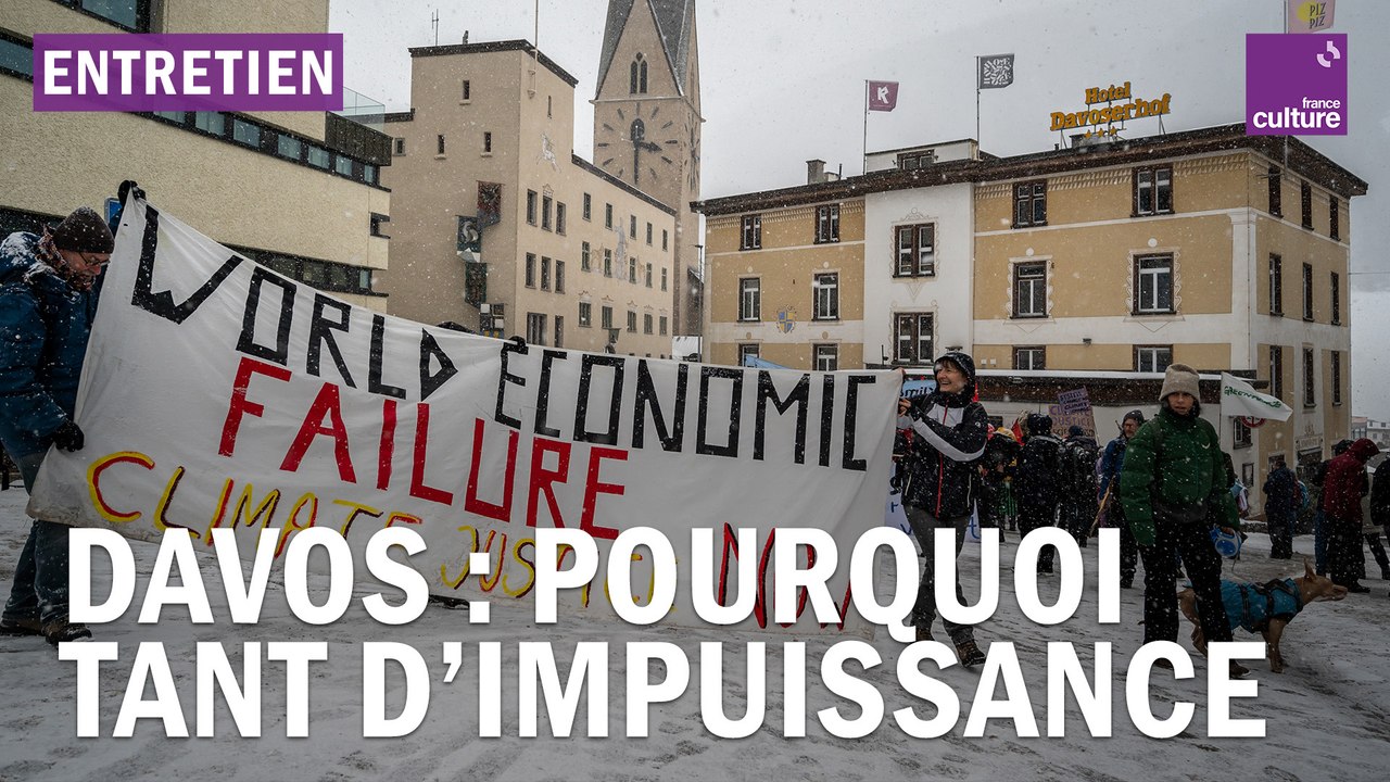 Epargner la planète, mieux répartir les richesses… Mission impossible à Davos