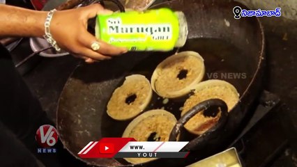 Ghevar Sweet Making Process With Pure Ghee | Nizamabad | V6 News
