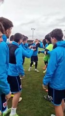 Jesús Tamayo y Mario Barco vuelven al entrenamiento del CD Numancia