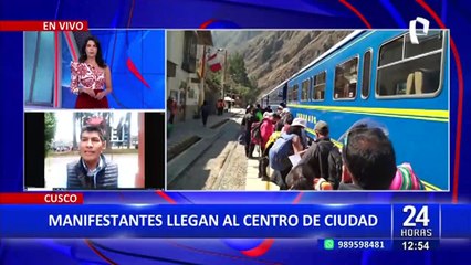 Cusco: continúan las protestas y se estima llegada de 20 mil personas a la ciudad imperial