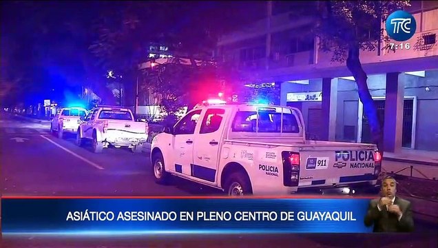 Ciudadano asiático fue asesinado en pleno centro de Guayaquil