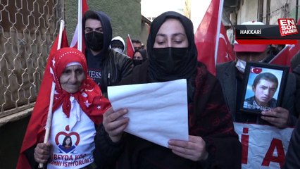 Hakkarili ailelerin evlat nöbeti 40'ıncı haftaya ulaştı