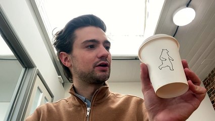 Trying the best place to get tea and coffee in Eastbourne, according to Tripadvisor