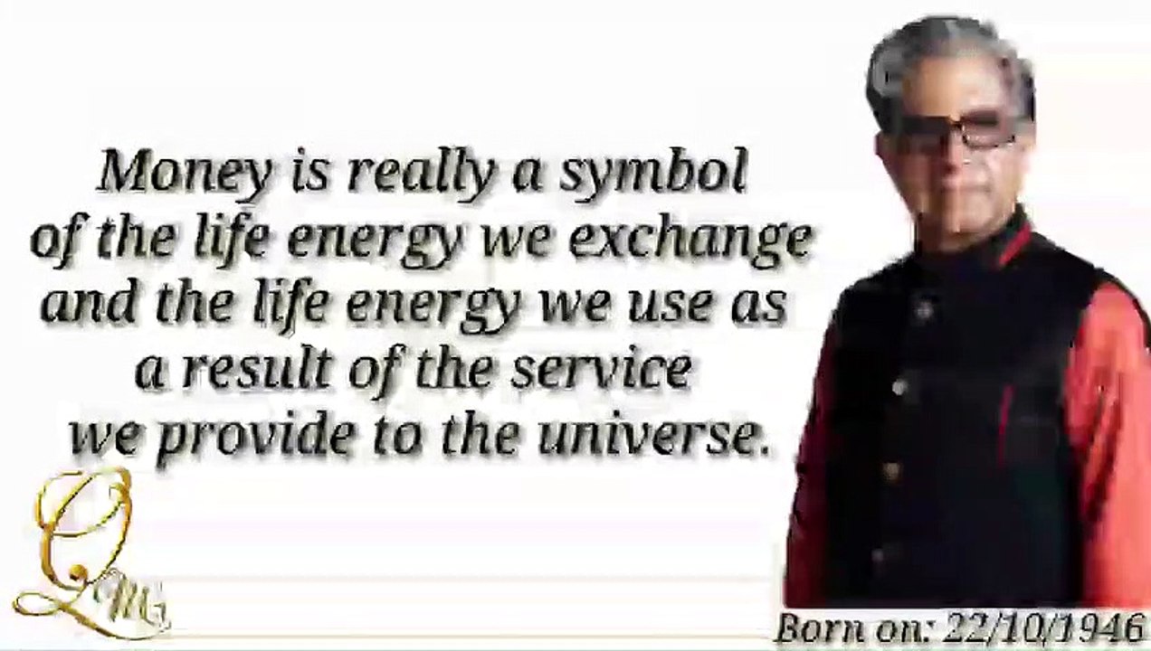 Secrets Spiritual Laws of Success - Quotes by Deepak Chopra