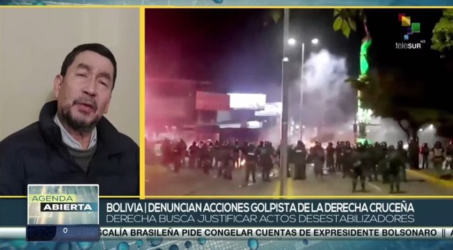 Bolivia: Denuncian acciones golpistas de la derecha cruceña