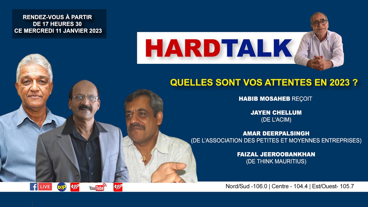 HARDTALK : Quelles sont vos attentes en 2023 ?