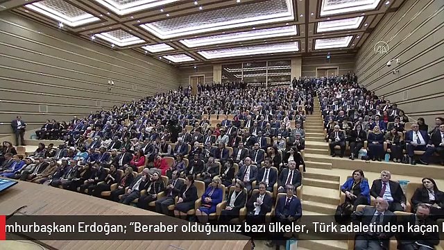 Cumhurbaşkanı Erdoğan: Beraber olduğumuz bazı ülkeler, Türk adaletinden kaçan haydutların sığınağı haline dönüşmüştür