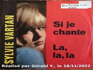 Sylvie Vartan_Si je chante (B. Lee_My whole words is falling down)(Clip1964)karaoké