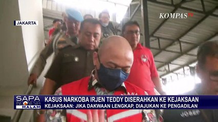 Download Video: Berkas Lengkap, Kasus Narkoba Irjen Teddy Diserahkan ke Kejaksaan Negeri Jakarta Barat