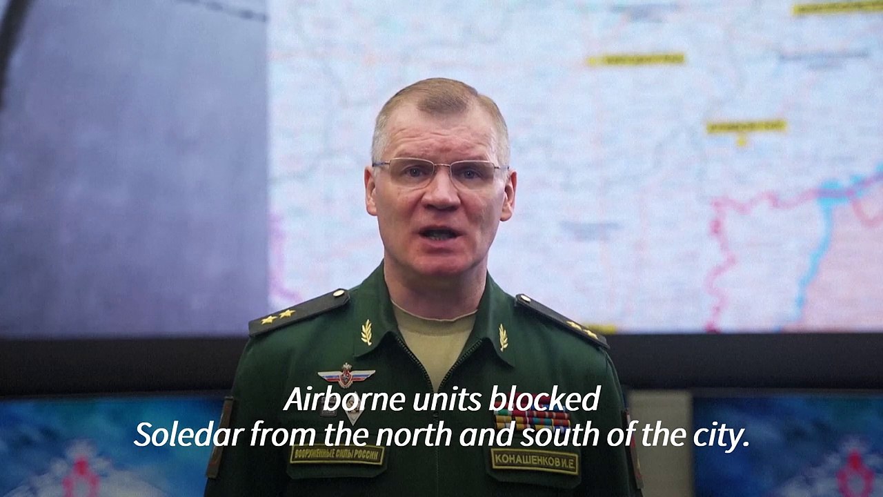 Russian army says battle for Soledar is ongoing