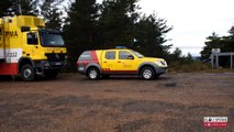 Labores de búsqueda del montañero desparecido en la Sierra de Béjar