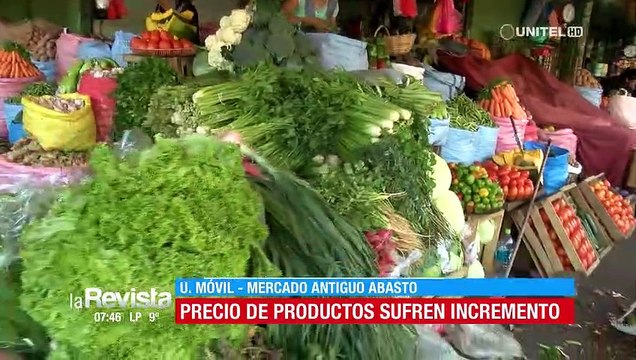 ¿El precio de qué otras verduras aumentó en el mercado Abasto esta semana?