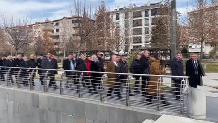 Ankara'dan Kırşehir'e gelen muhtarlar kentin tarihi ve kültürel mekanlarını gezdi