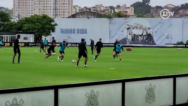 Corinthians faz treinamento visando inicio do Paulistão 2023