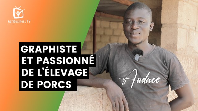 Burkina Faso : Graphiste et passionné de l’élevage de porcs