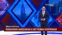 Sebanyak 10 Mobil Damkar Dikerahkan untuk Padamkan Api yang Hanguskan Rumah Kontrakan