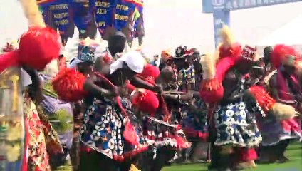 Trommelwirbel und Tanz - in Benin hat das Voodoo-Festival begonnen