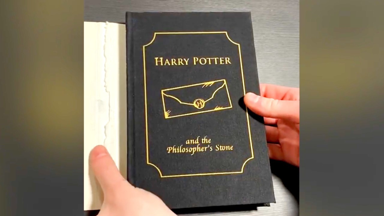 Trans Artist Rebinds Harry Potter Books Removing J.K. Rowling’s Name From Them