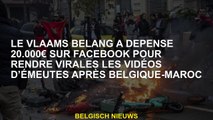 Les Vlaams Belang ont dépensé 20 000 € sur Facebook pour rendre les vidéos anti-émeute virales après