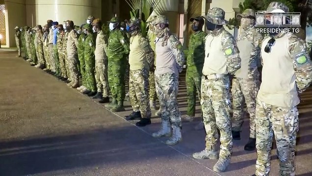 Faure Gnassingbé reçoit à Lomé les militaires ivoiriens