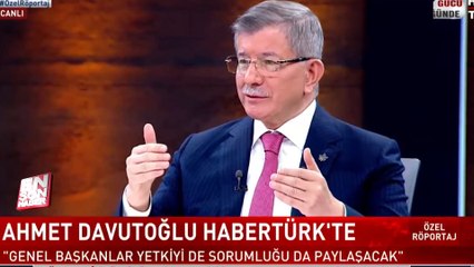 Ahmet Davutoğlu, 6'lı masadaki bakanlık dağılımını açıkladı