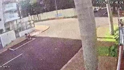 Câmera registra forte acidente no Bairro Neva