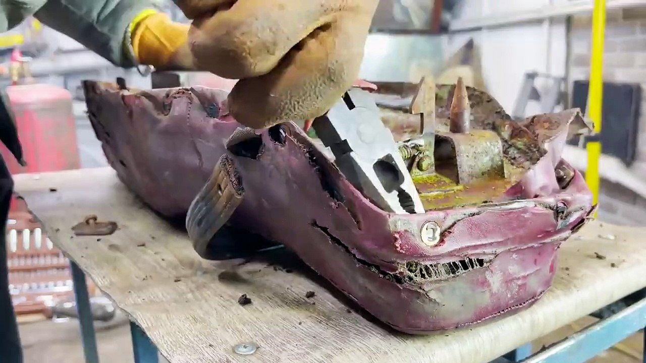 Restoration JAWA Motorcycle - Half Year in 50 Mins _ Incredible Full Restoration of Abandoned Moto